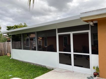 Patio Screens project — AB Aluminum & Screens