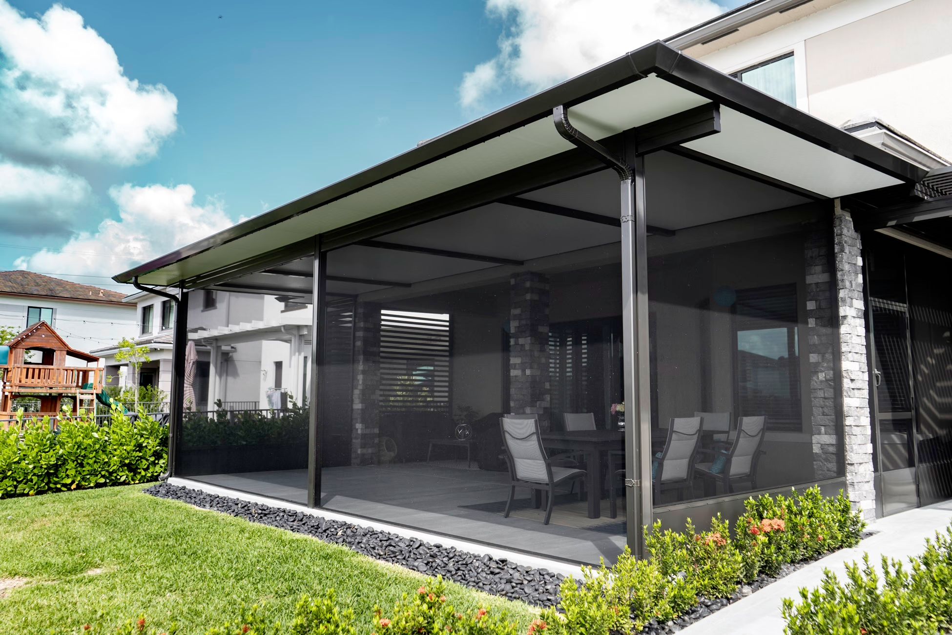 Pergolas project — AB Aluminum & Screens