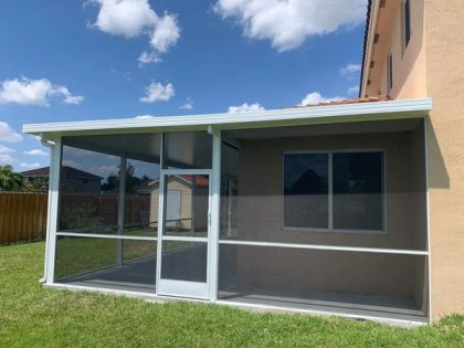 Patio Screens project — AB Aluminum & Screens