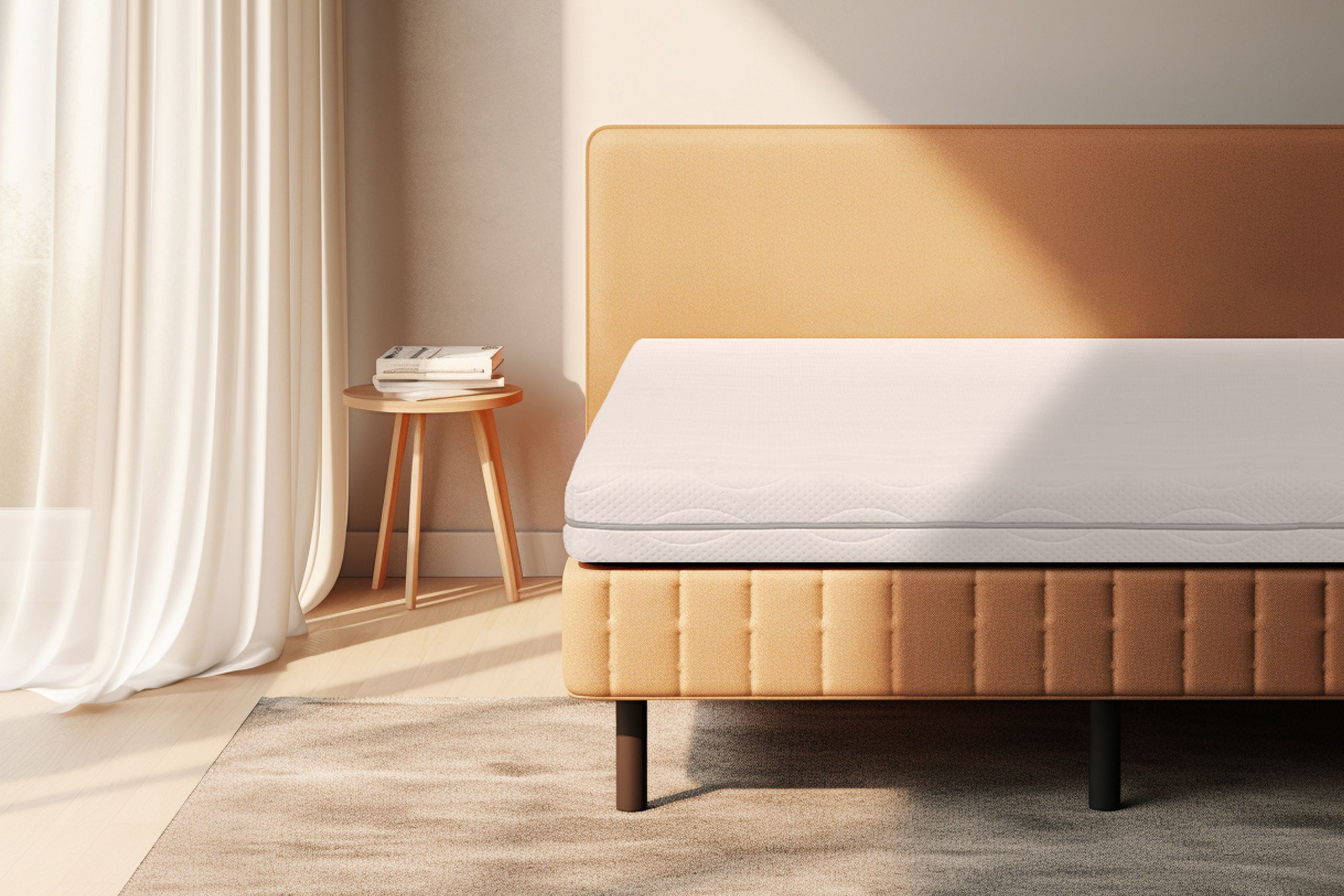 Aranżacja materaca Suffolk w sypialni