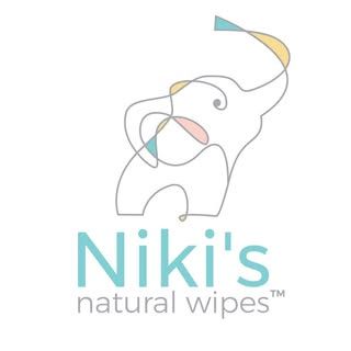 Niki's Natural Wipes logo
