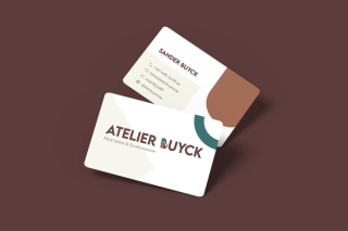 visitekaartje van atelier buyck