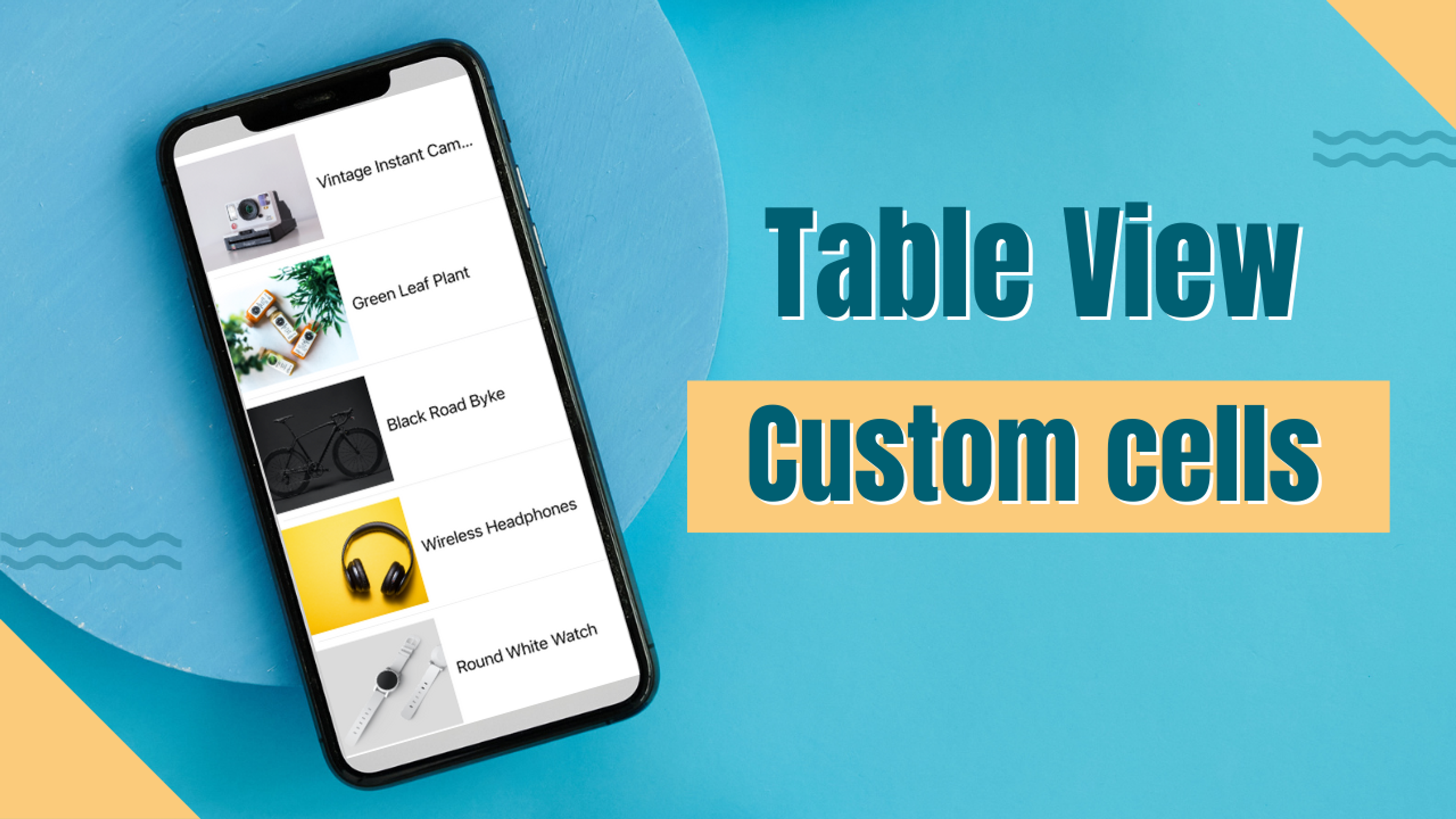Table views, default cells vs customized cells