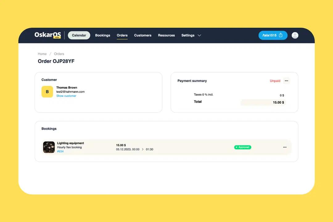OskarOS 0.4: Multi-Booking and Order Management Unlocked 🛠️