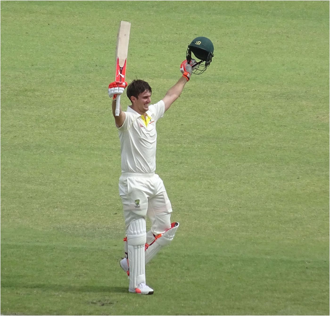 Mitchell Marsh batting for Australia