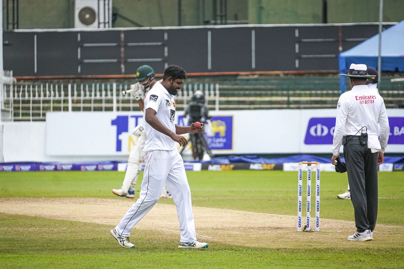 Sri Lanka left-arm spinner Prabath Jayasuriya