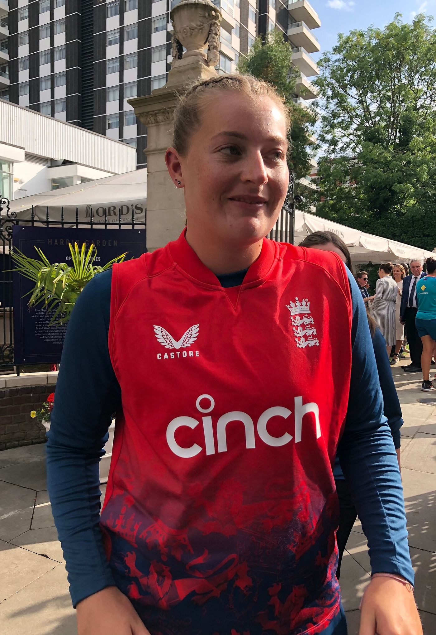 England spinner Sophie Ecclestone during a match