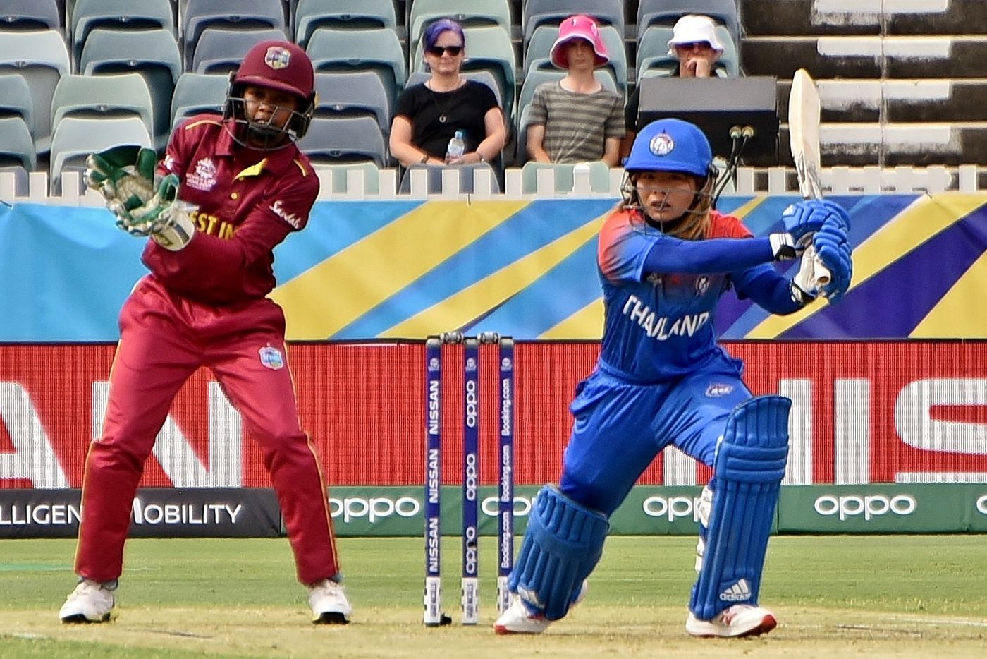 Thailand captain Naruemol Chaiwai at the 2020 Women’s T20 World Cup