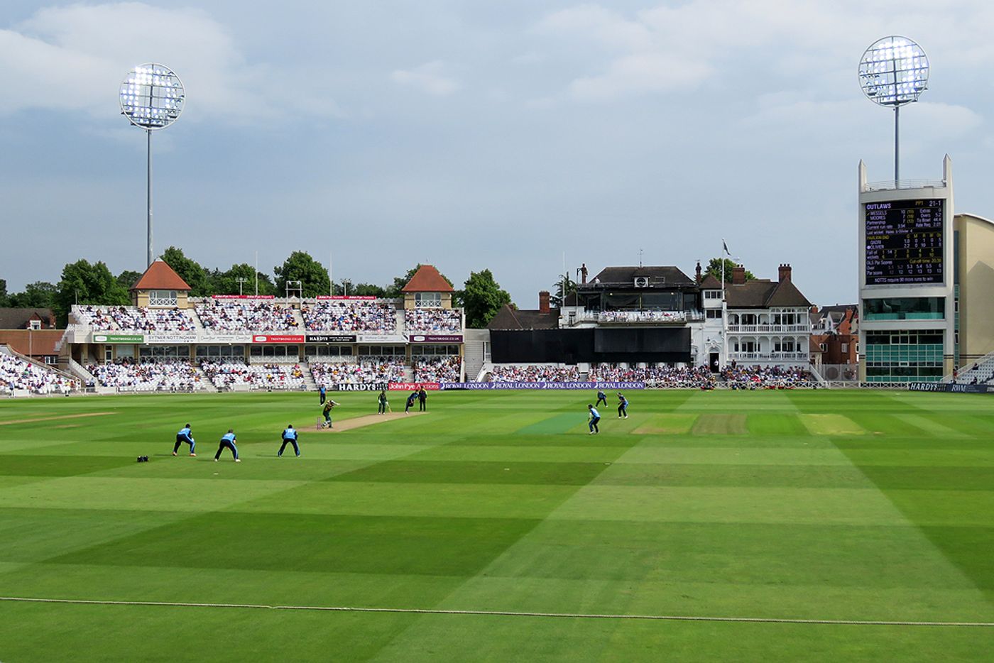 Trent Bridge cricket ground in Nottingham