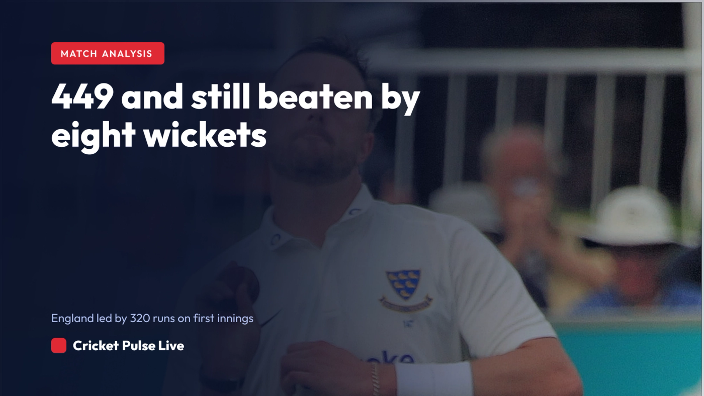 Hero graphic: Pakistan made 449 at Edgbaston and still lost the third Test by eight wickets