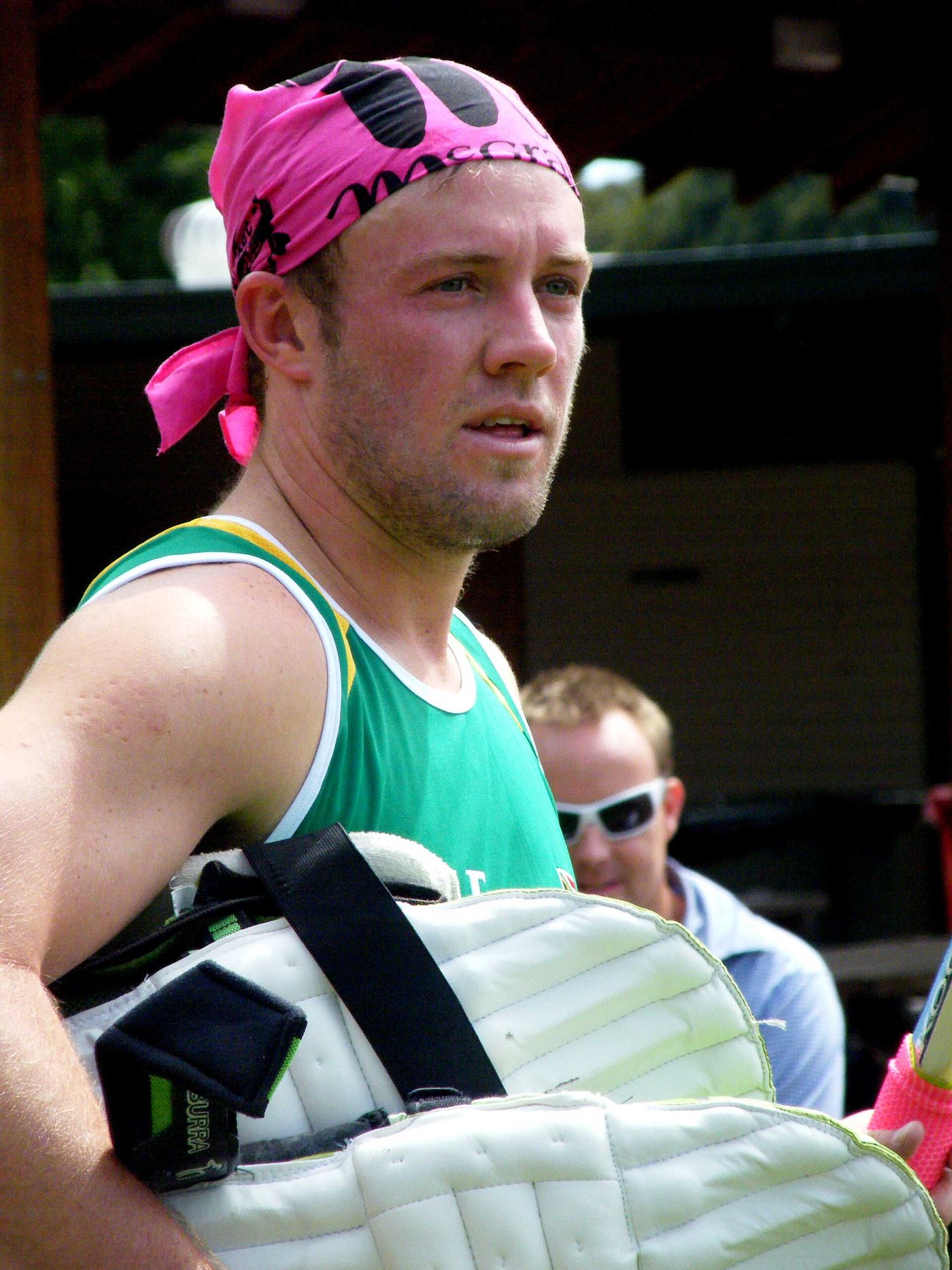 AB de Villiers in training kit at the Sydney Cricket Ground