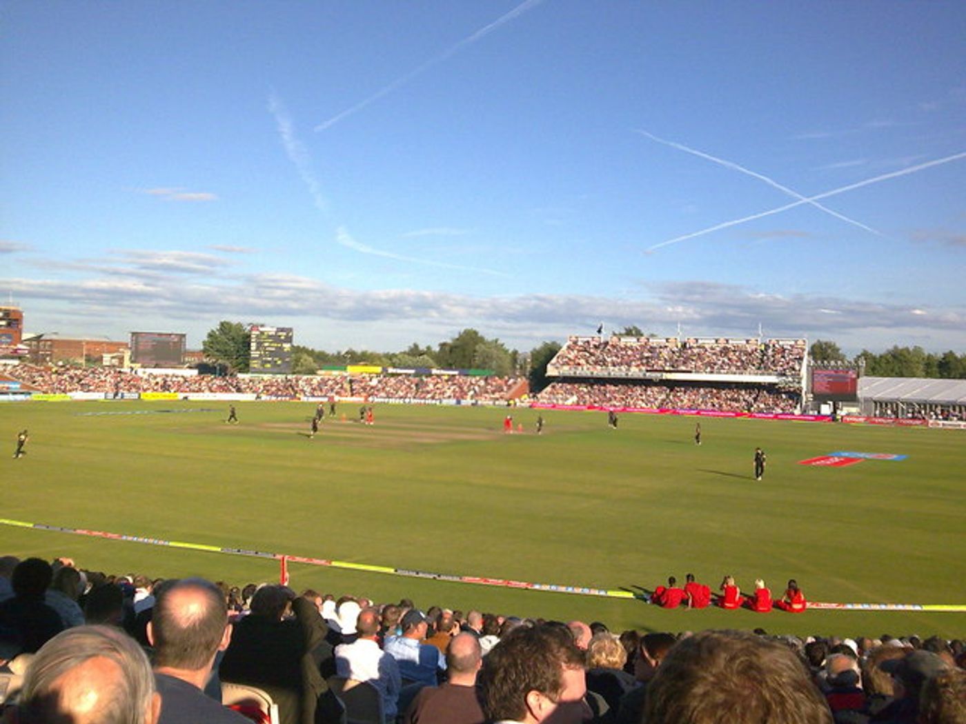 Old Trafford cricket ground in Manchester