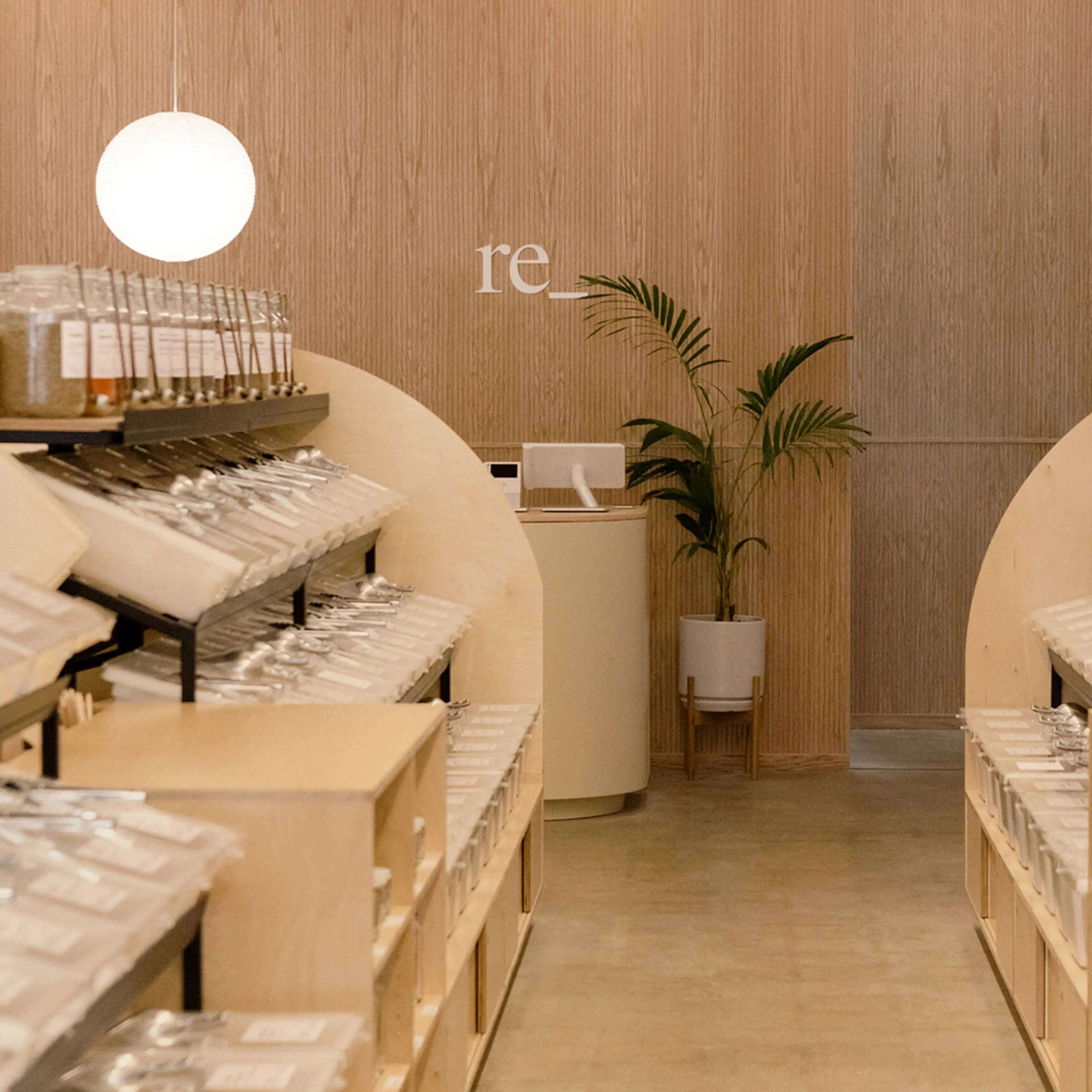 The counter of our 5046 York Blvd location in LA
