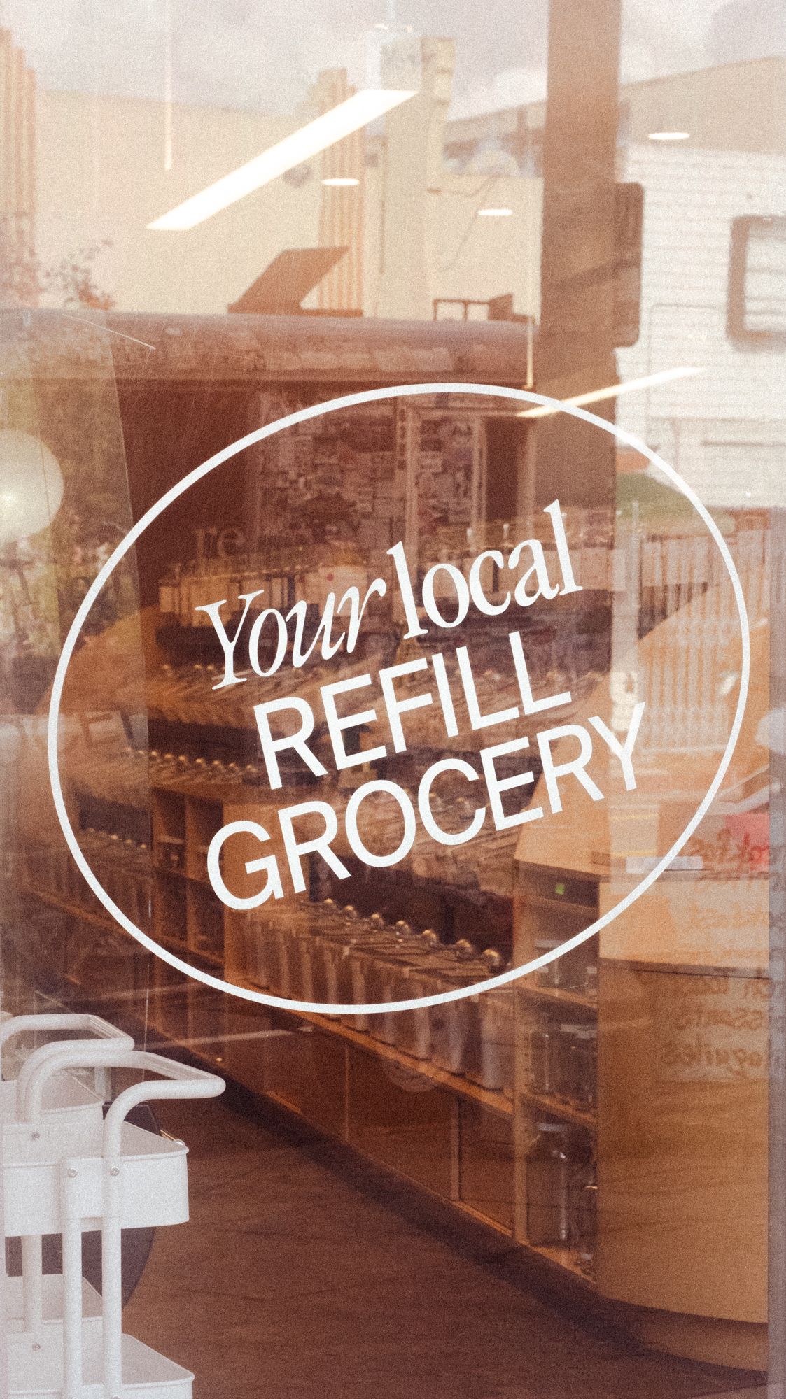 shop sustainably at your local refill grocery!