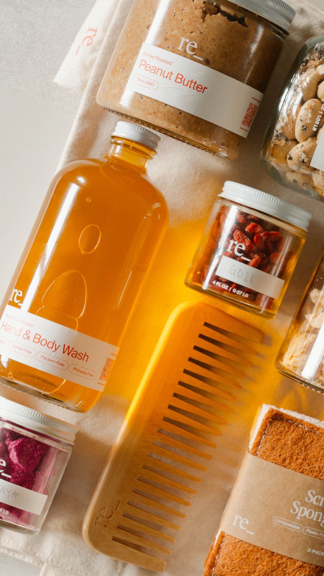 plastic free retail and refills of items from re_ grocery