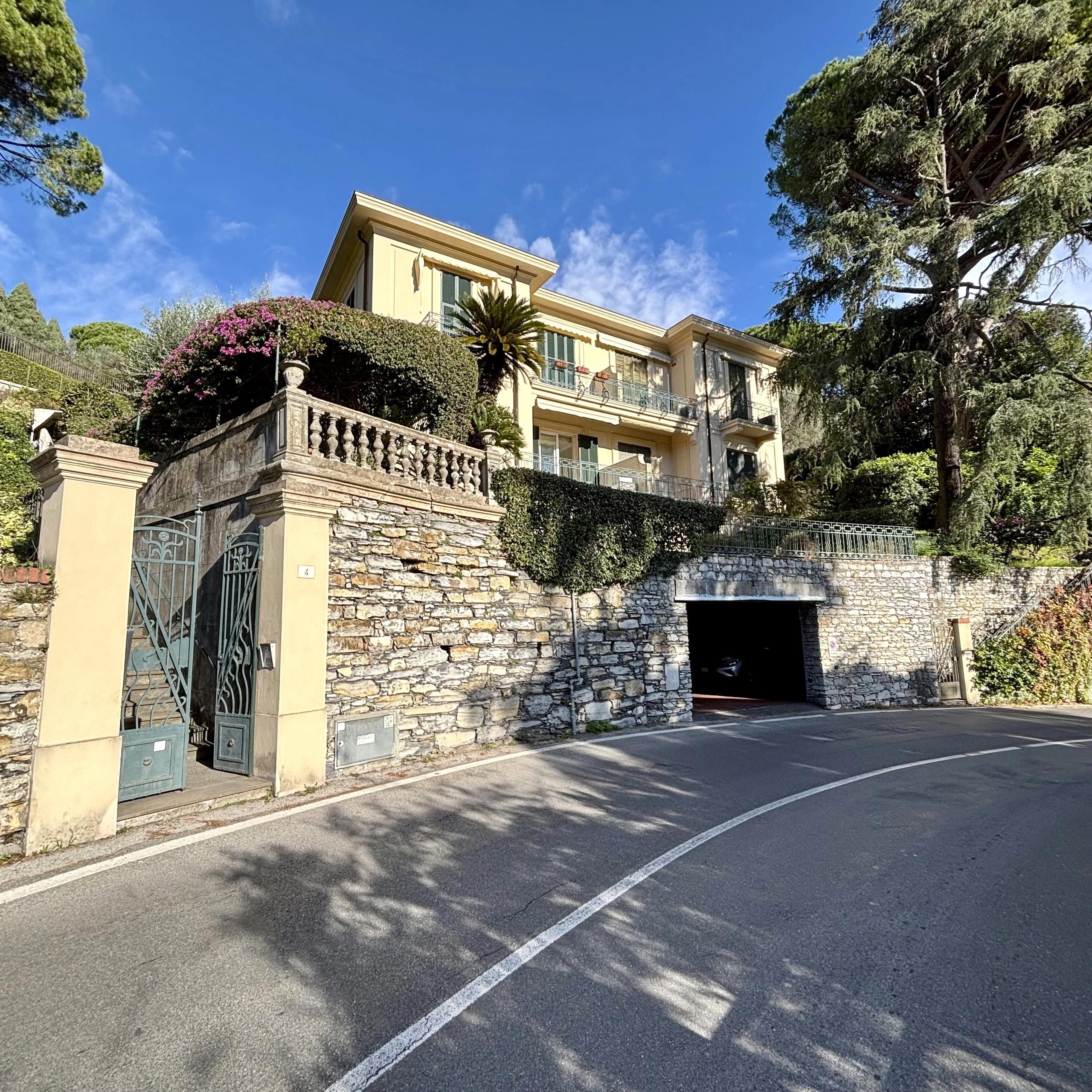home, entrance, gate, greenery, windows, terraces