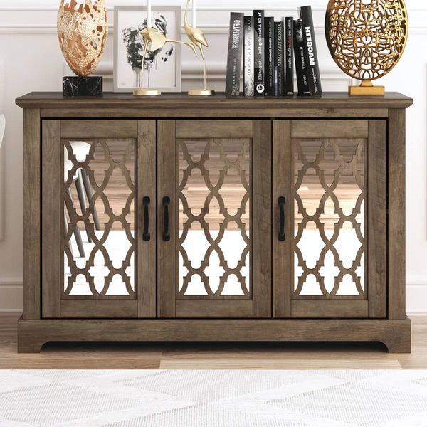 Chessani 45.7” Wide Sideboard – Knotty Oak
