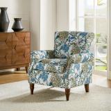Armchair with Nailhead Trim – Green 3