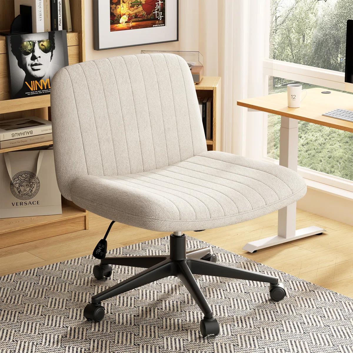 Criss-Cross Office Desk Chair with Wheels 1