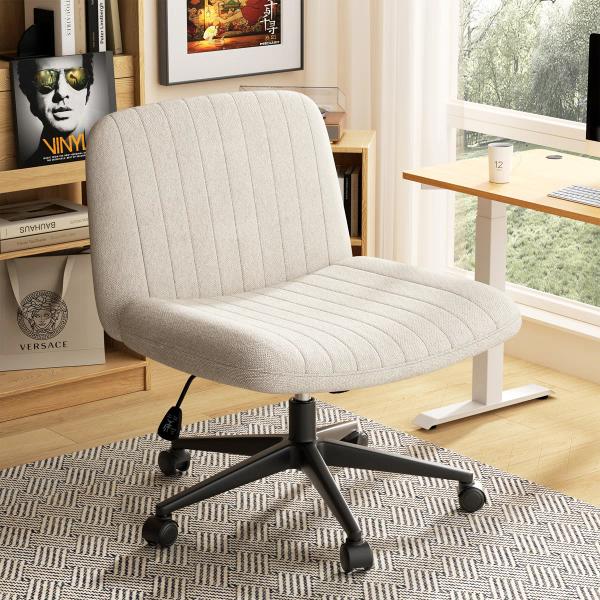 Criss-Cross Office Desk Chair with Wheels