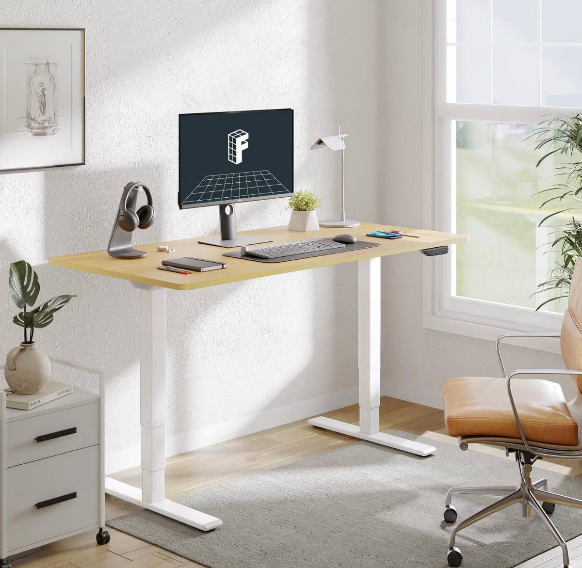 FlexiSpot Desk Frame E6W – Electric Standing Desk Frame (NEW in Box) 1