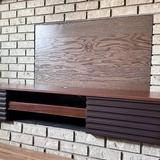 Moustache Brown Wall-Mounted Computer Desk 4