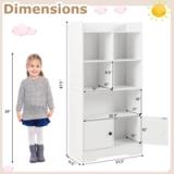 Lavonia 47.5” Cube Bookcase – White | Brand New in Box 3