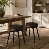 VASAGLE EKHO Dining Chairs / Stools Set of 2 – Black(New in Box) 1