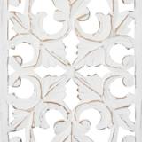 Wooden Handmade Intricately Carved Floral Wall Decor – Set of 3 | Brand New 3