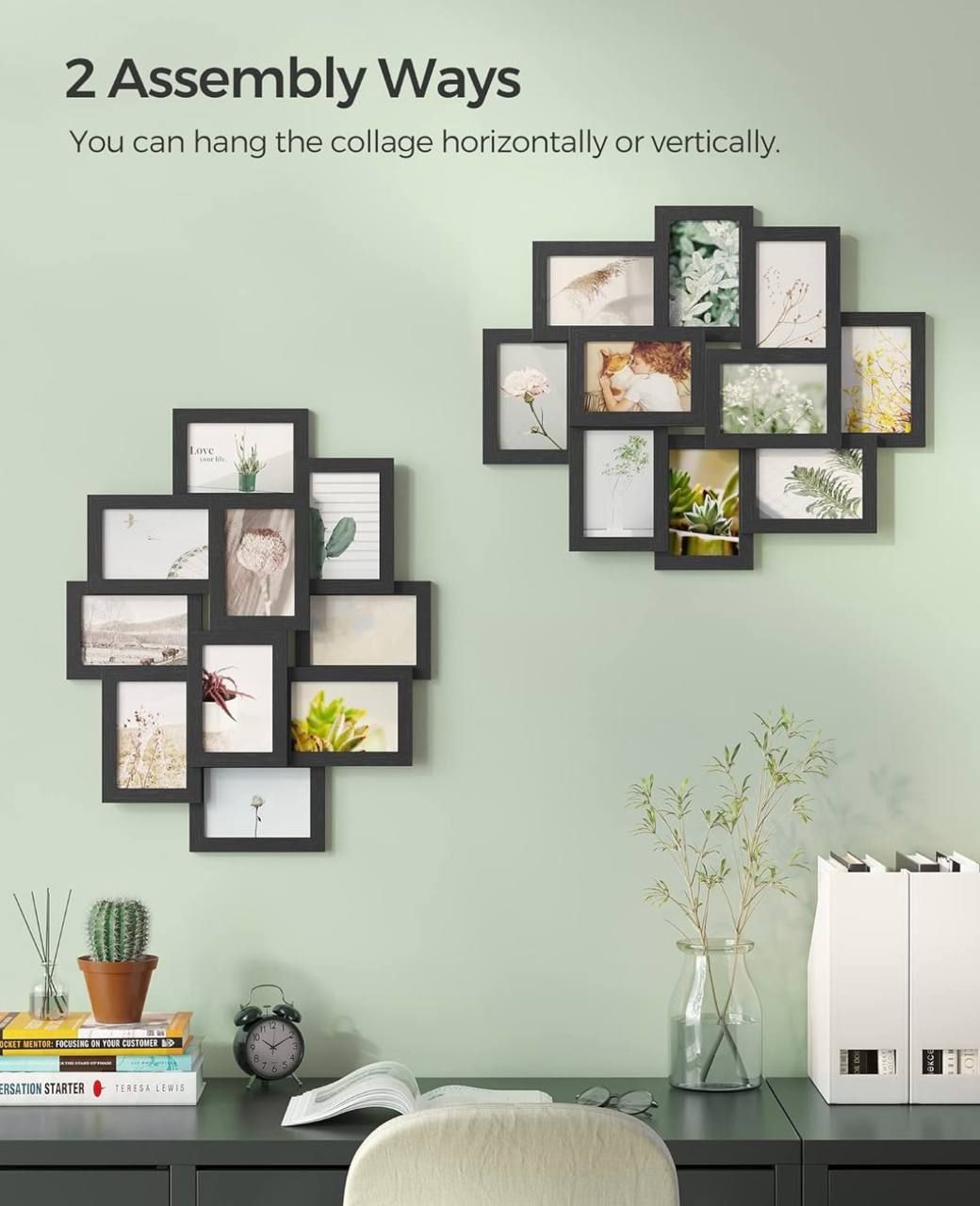 SONGMICS 4x6 Collage Picture Frames – 10 Pack | New in Box 5