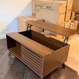Lift Top Coffee Table with Storage – Walnut 8