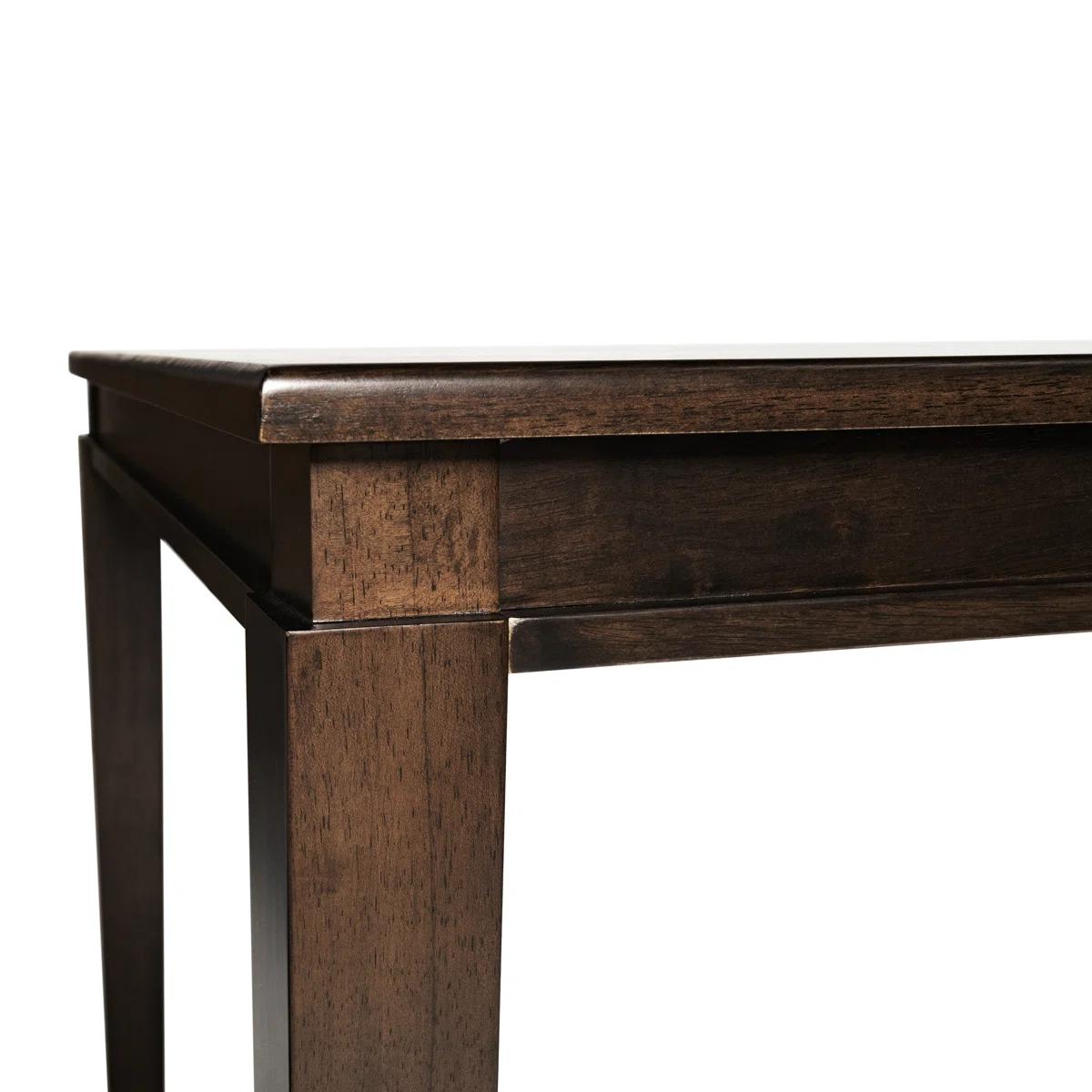 Ballarat Commercial Grade Heavy Duty Solid Wood Dining Table – Dark Brown – NEW IN BOX 5
