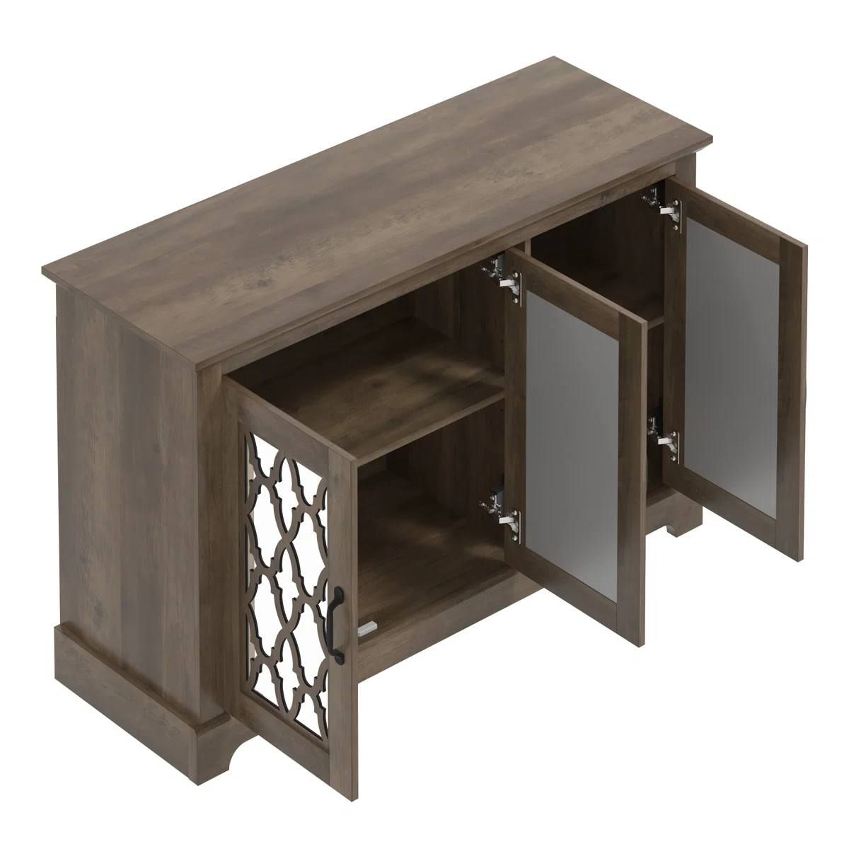Chessani 45.7” Wide Sideboard – Knotty Oak 4