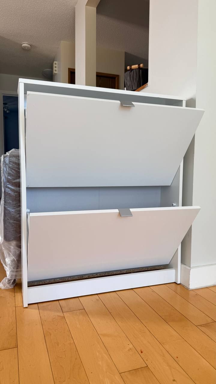 Aula 6-Pair Shoe Storage Cabinet – White 10