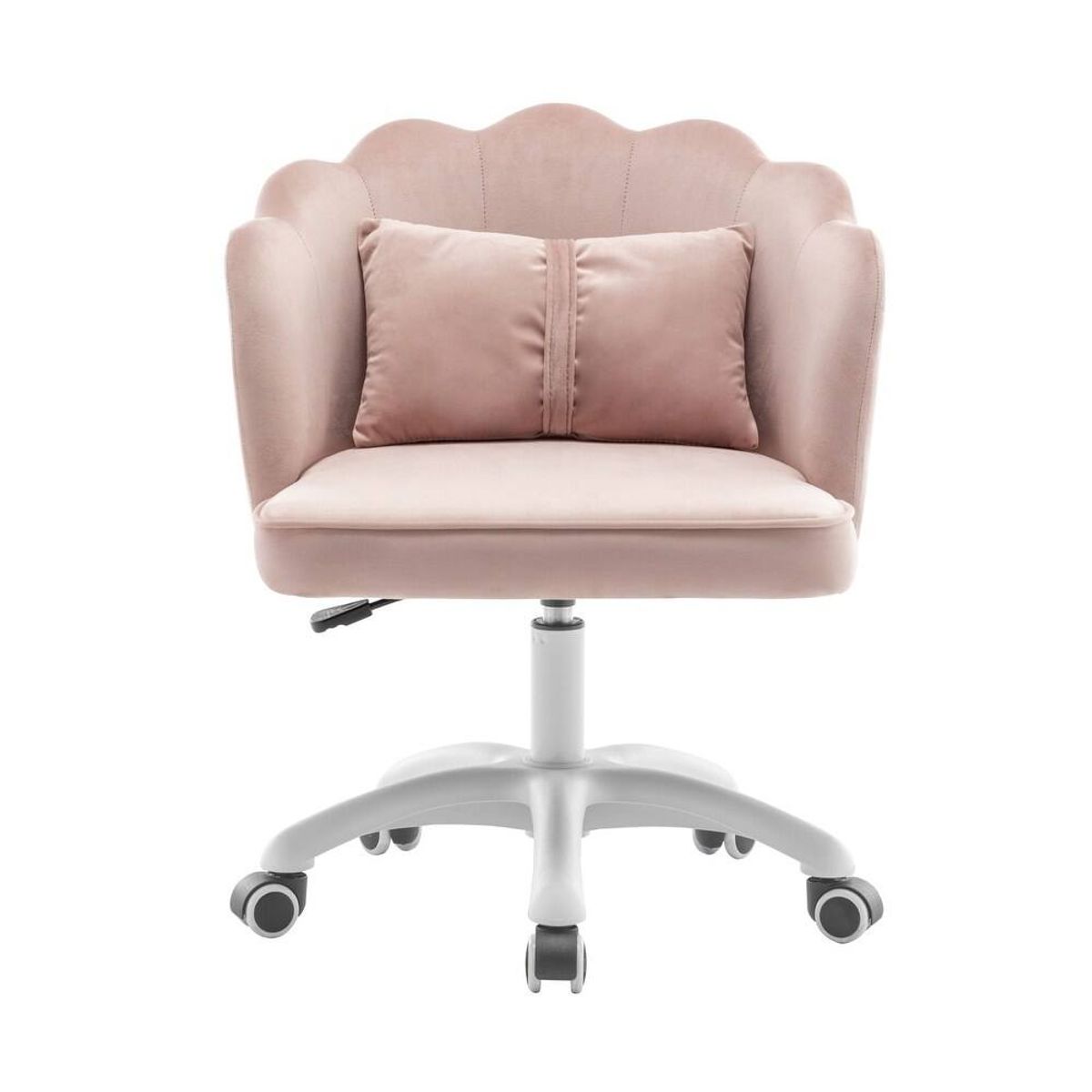 Porthos Home Taio Scalloped Velvet Office Chair – Brand New in Box 4