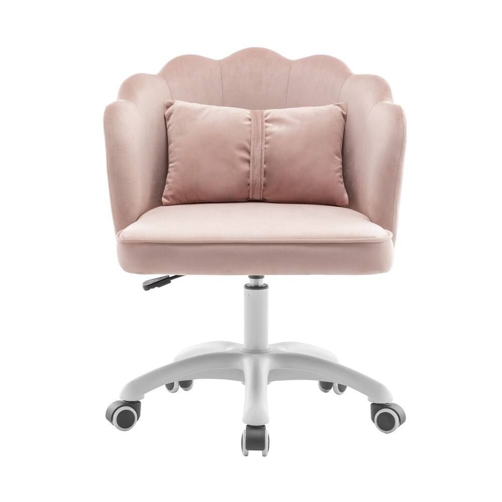 Porthos Home Taio Scalloped Velvet Office Chair – Brand New in Box 4