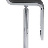 ZUO Equino Adjustable Bar Stool – Black 2