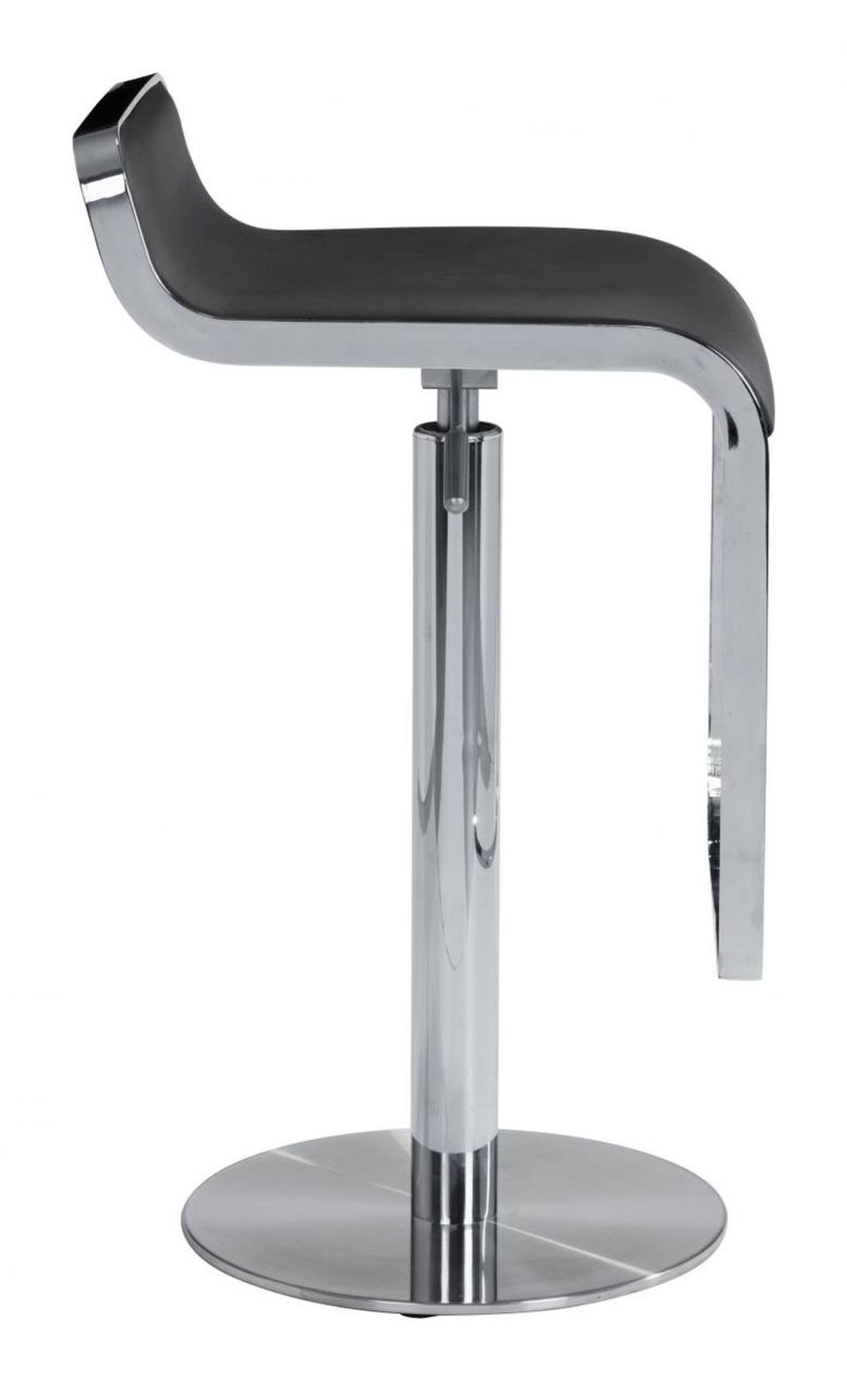 ZUO Equino Adjustable Bar Stool – Black 2
