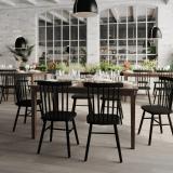 Ballarat Commercial Grade Heavy Duty Solid Wood Dining Table – Dark Brown – NEW IN BOX 3