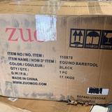 ZUO Equino Adjustable Bar Stool – Black 6
