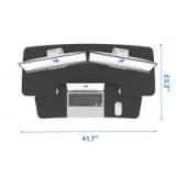 FLEXISPOT M7 Series 42” Standing Desk Converter (M7-E-42B) – Brand New in Box 3