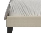 Ambrey Upholstered Queen Bed – Beige | Brand New in Box 5