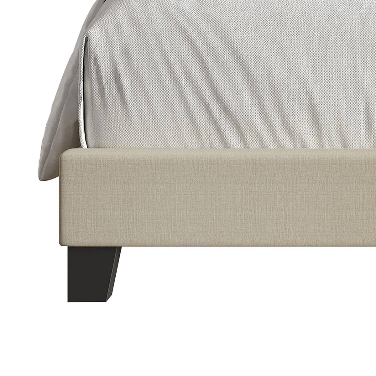 Ambrey Upholstered Queen Bed – Beige | Brand New in Box 5