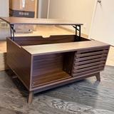 Lift Top Coffee Table with Storage – Walnut 9