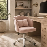 Porthos Home Taio Scalloped Velvet Office Chair – Brand New in Box 1