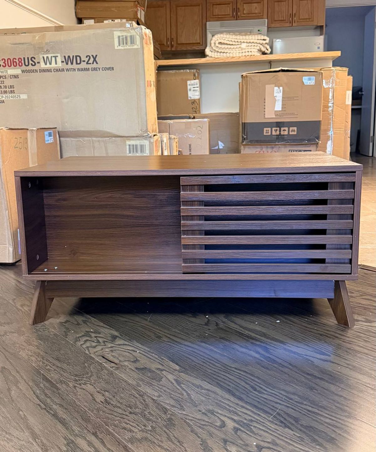 Lift Top Coffee Table with Storage – Walnut 5