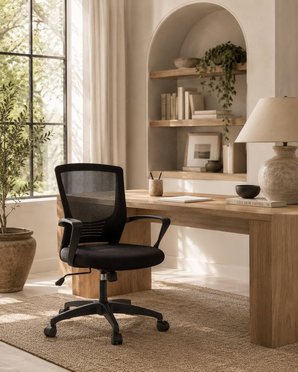 Mesh Office Chair – Black – New in Box 1