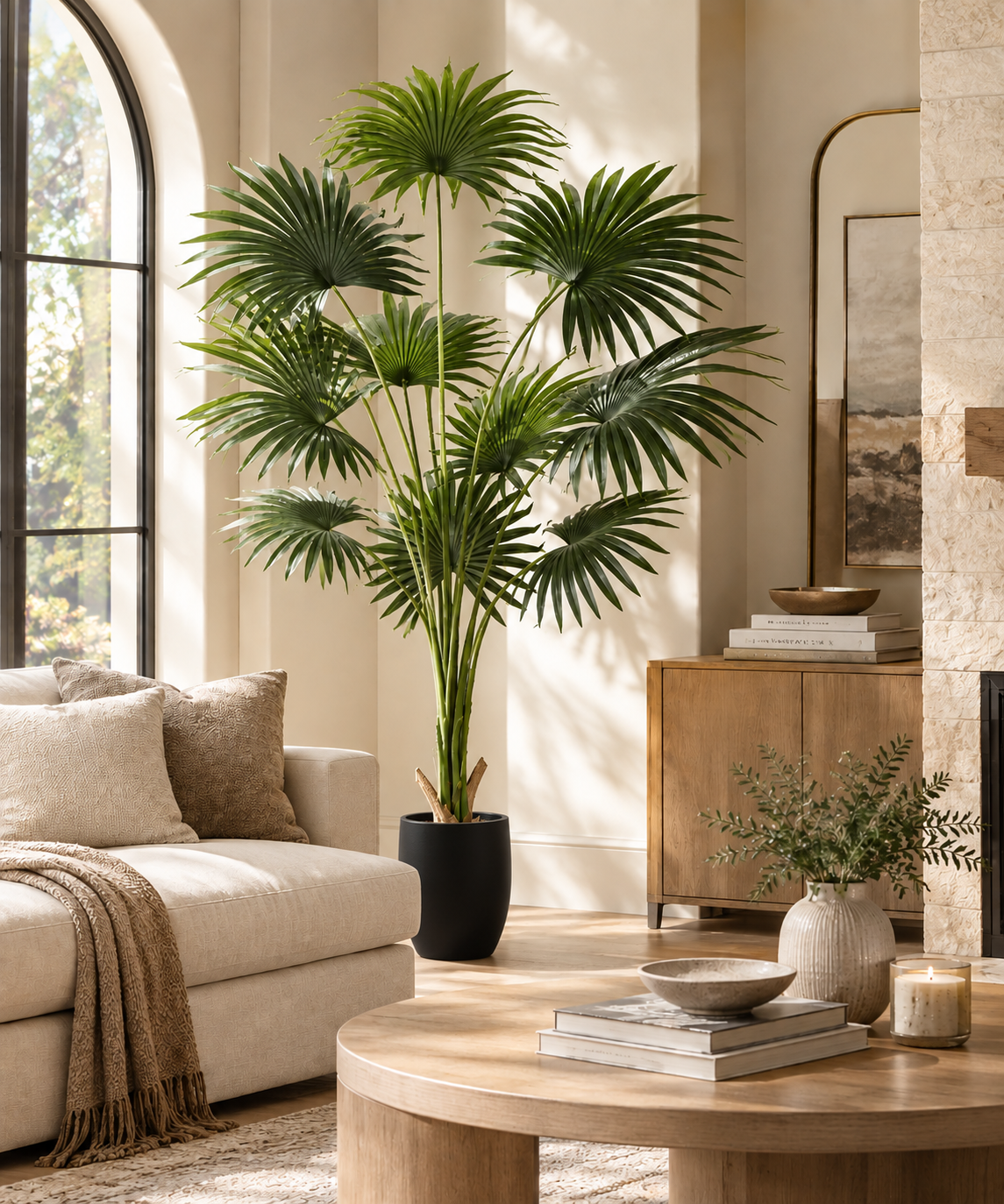 Faux Palm 71” Potted Tree – Safavieh FXP2005A | Brand New 1
