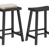 VASAGLE Bar Stools Set of 2 ULBC074B56 – Industrial Bar Chairs with Footrest NEW 6