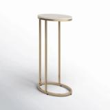 Vib Modern Gold End Table – Brand New in Box  7